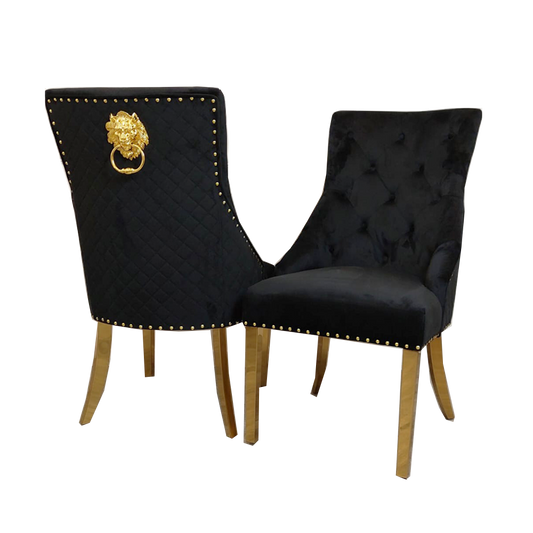 Bella Gold Dining Chair