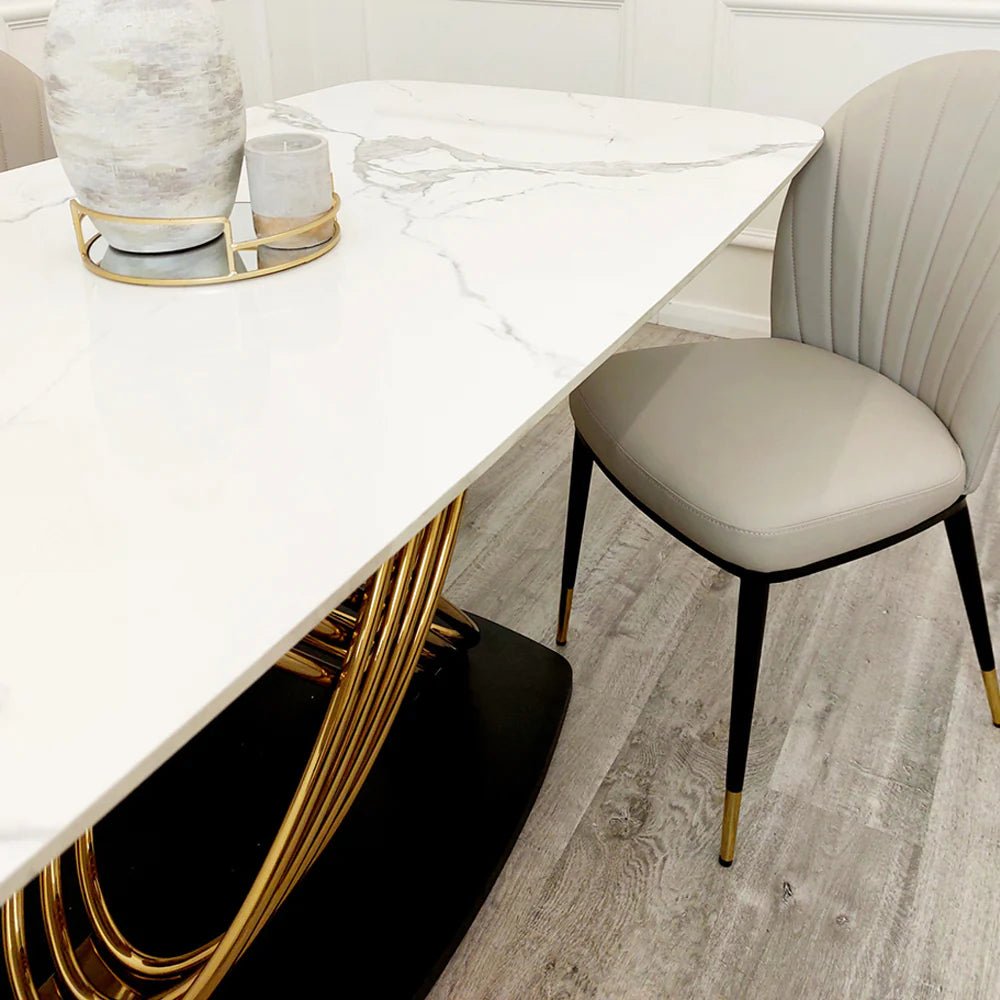 Orion Gold Dining Table