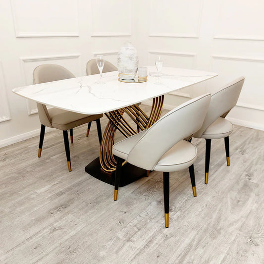 Orion Gold Dining Table