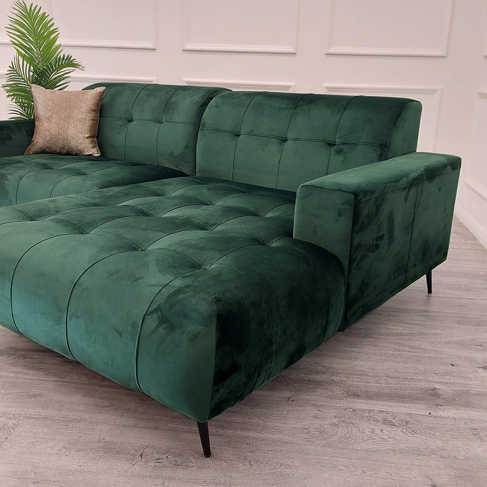 Oslo Emerald Green Two Seater Sofa