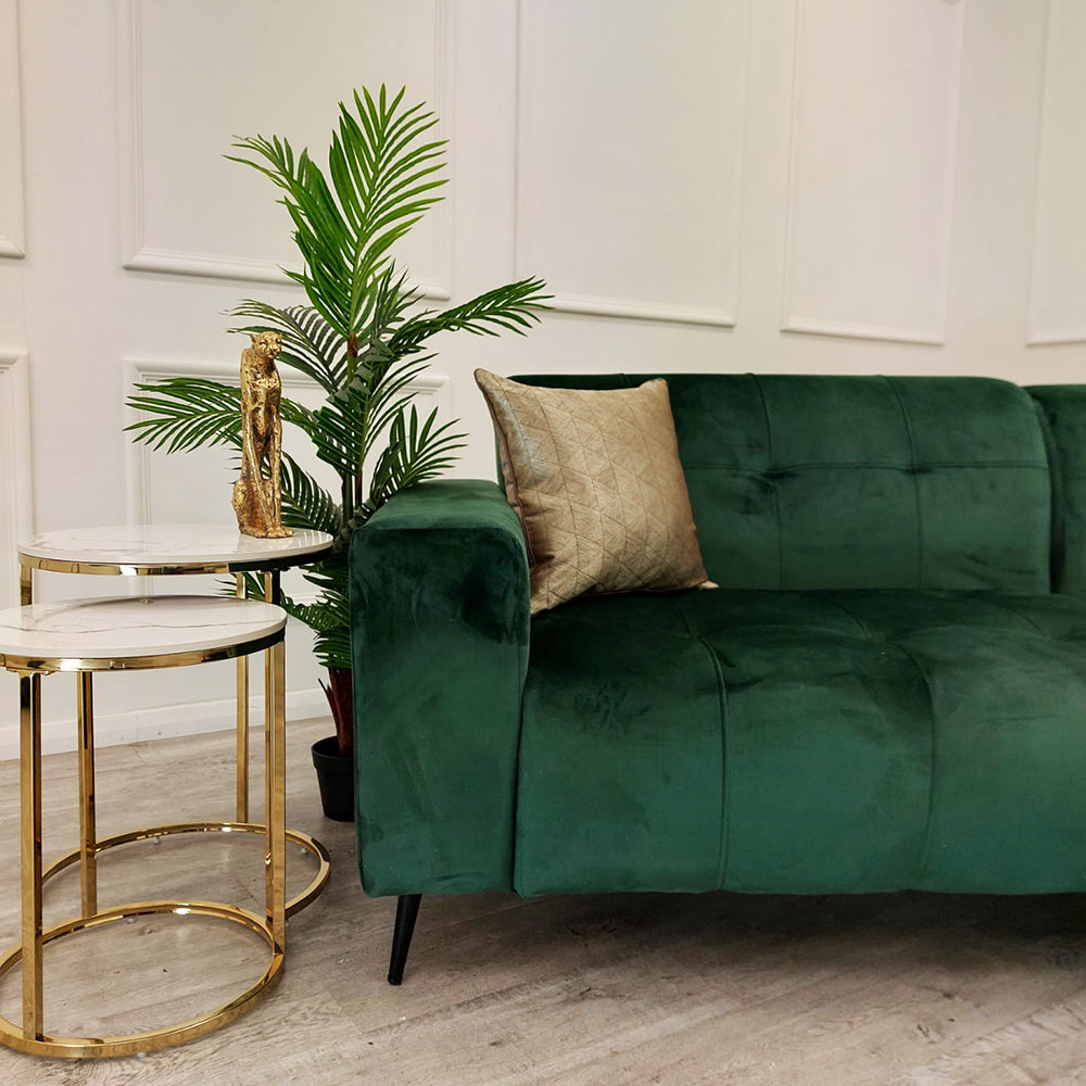 Oslo Emerald Green Two Seater Sofa