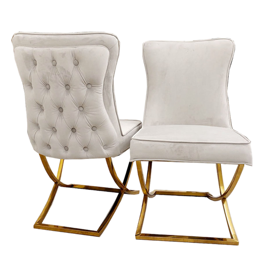 Chelsea Gold Dining Chair