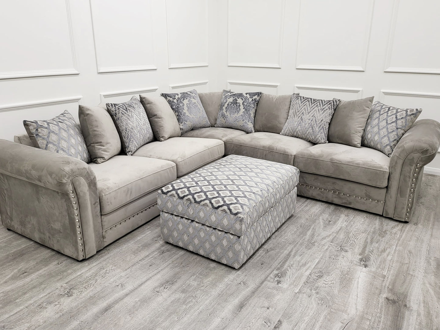 Vogue Truffle Corner Sofa