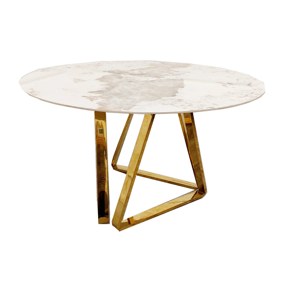 Nero Round Dining Table