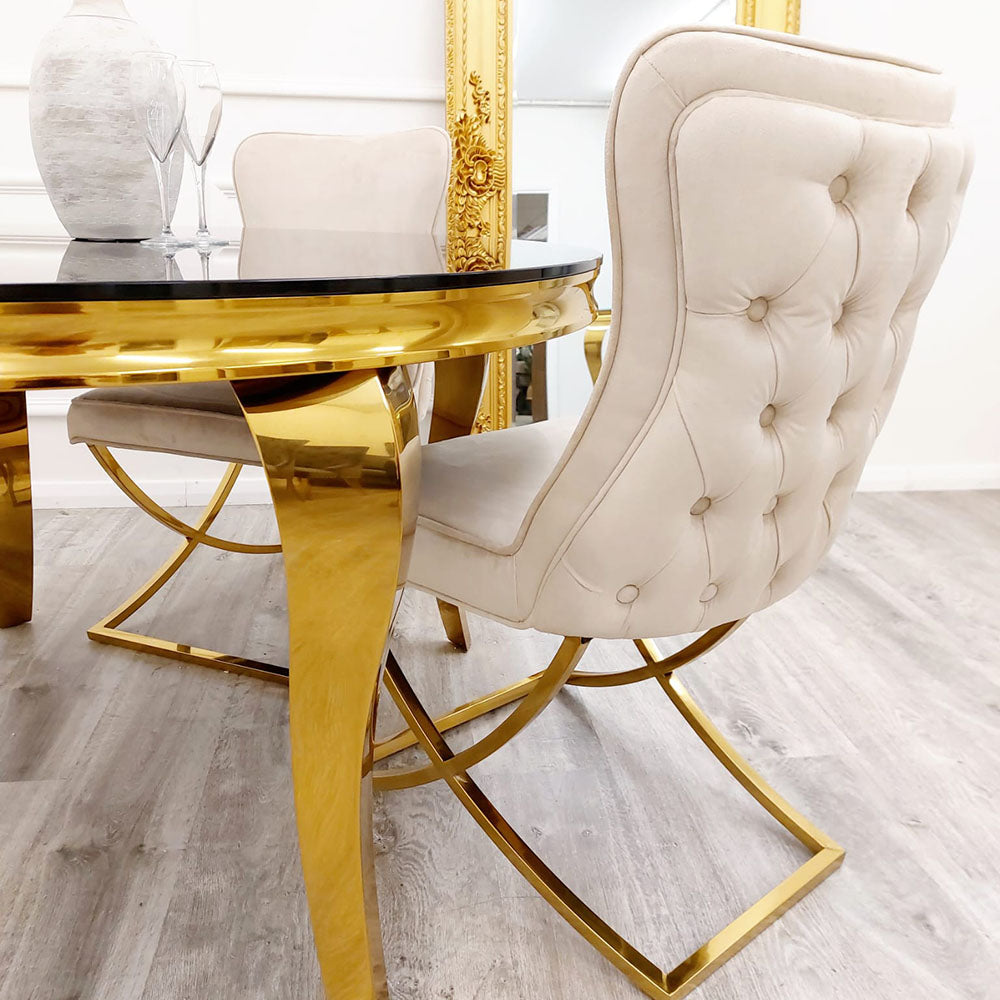 Chelsea Gold Dining Chair