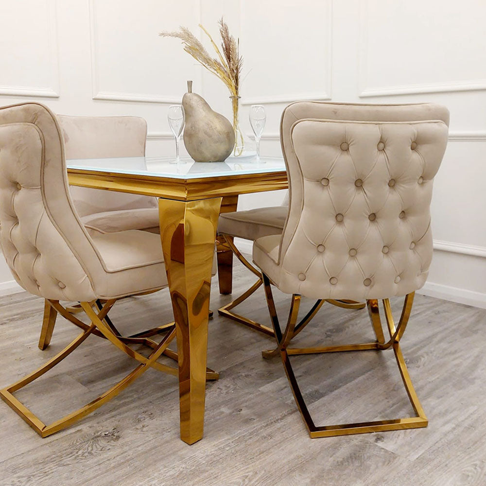 Chelsea Gold Dining Chair