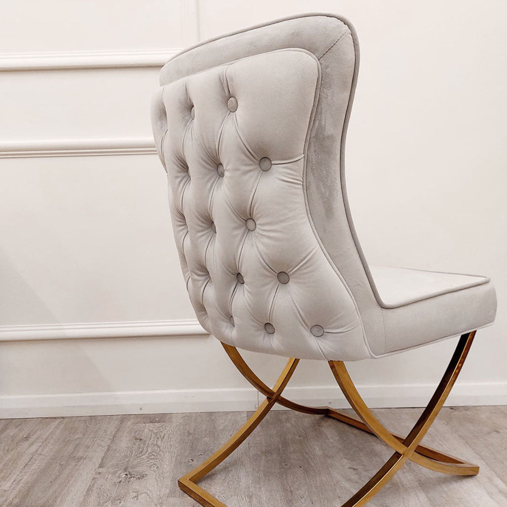 Chelsea Gold Dining Chair